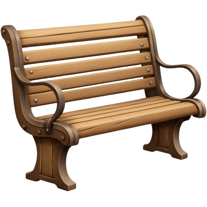 park bench emoji