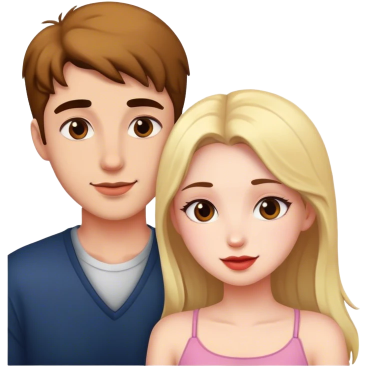man in love with a girl emoji