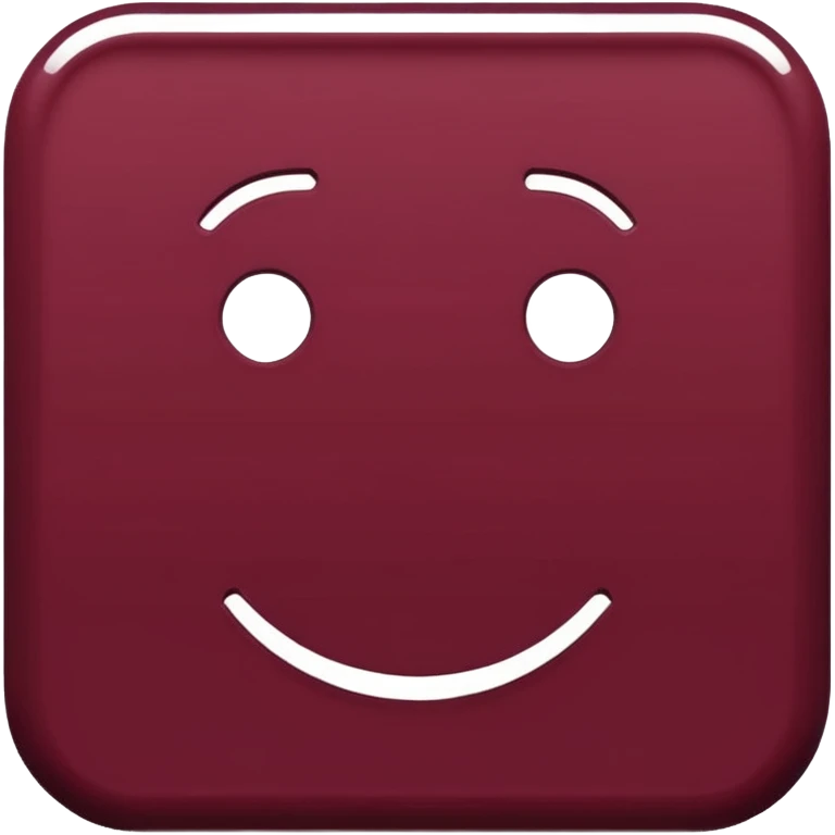 Maroon red aesthetic emoji