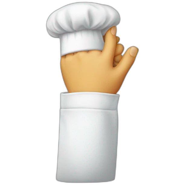 Chef's kiss hand emoji