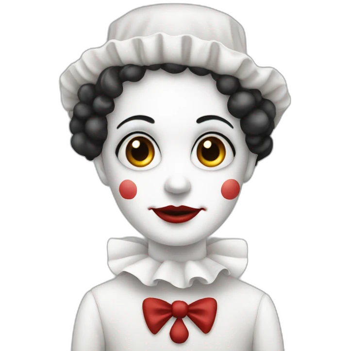 pierrot emoji