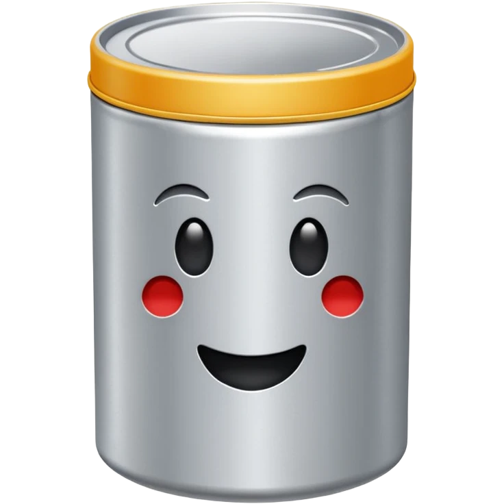 Metal tin emoji