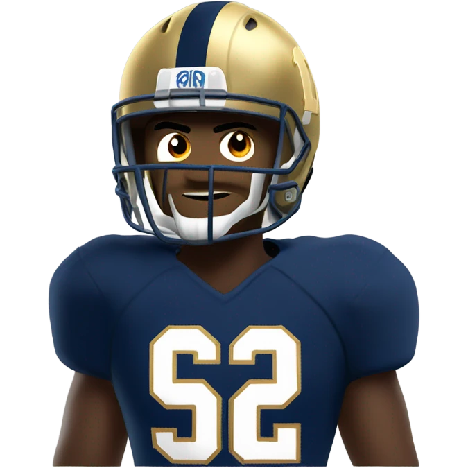  Notre dame football player emoji