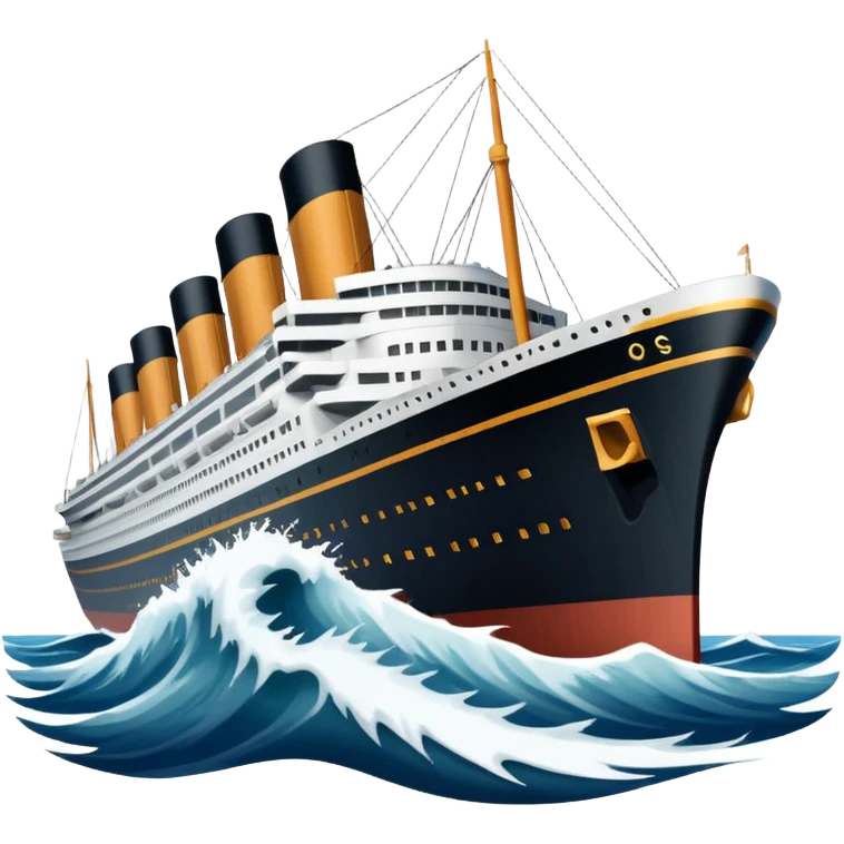 Make the Titanic emoji