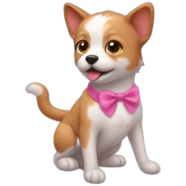 Pink pets emoji