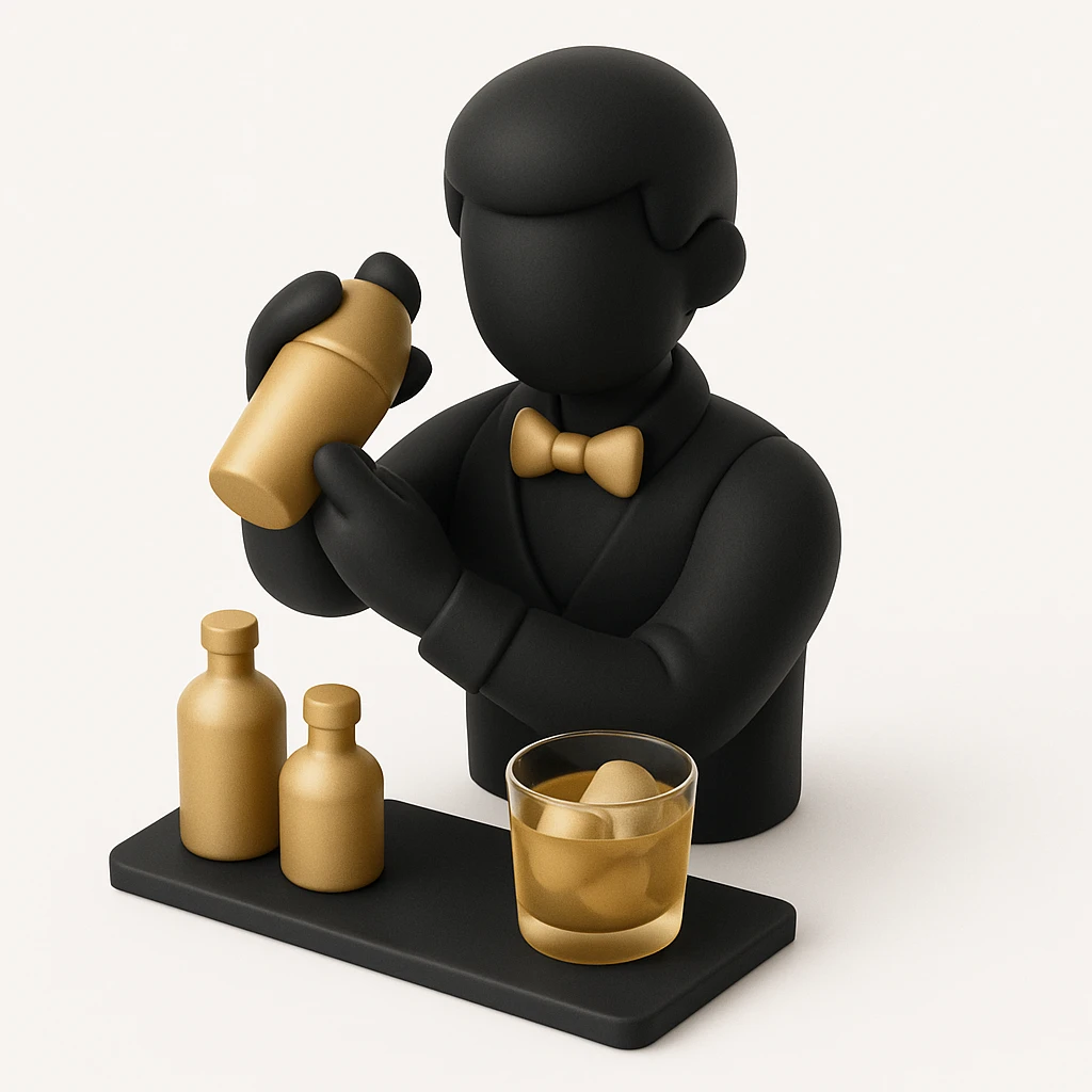 bartender mixing drinks emoji