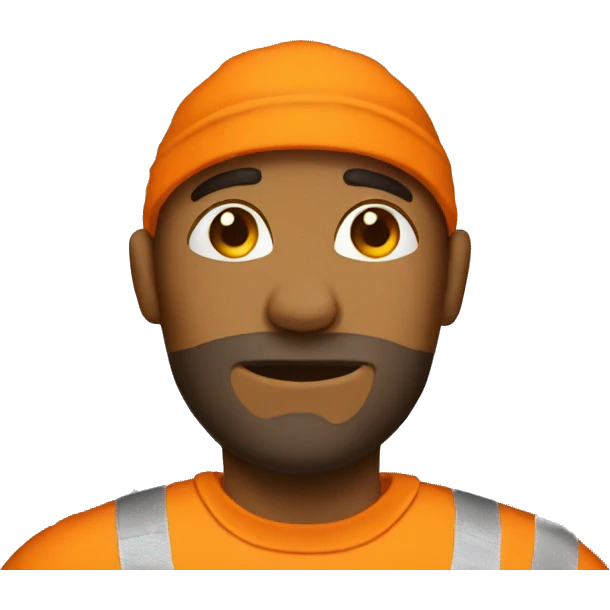 Orange prisoner emoji