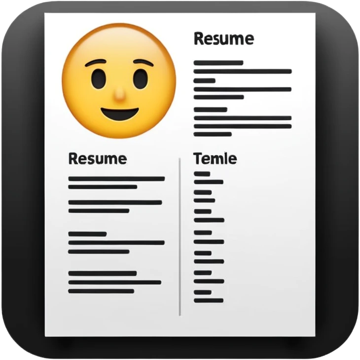 Resume emoji