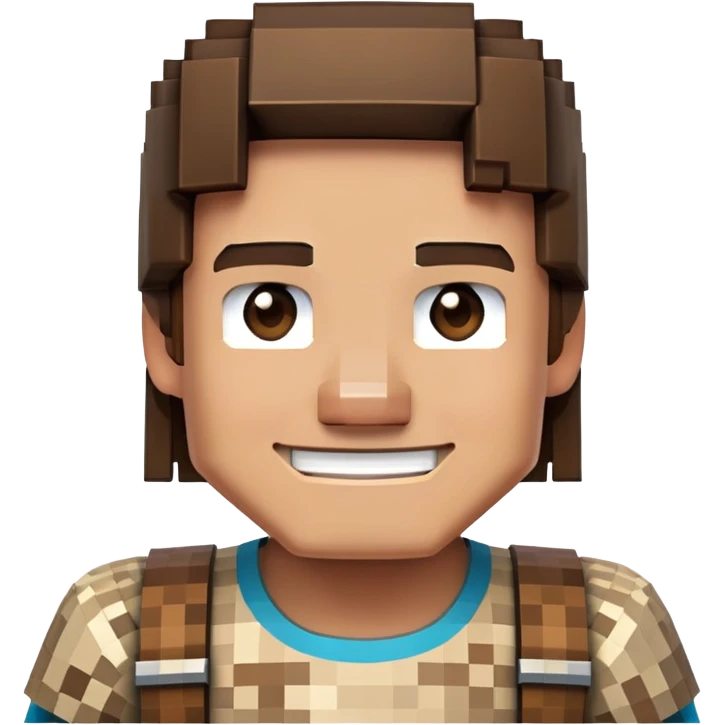 Minecraft Steve emoji
