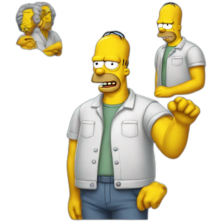 Les Simpson emoji