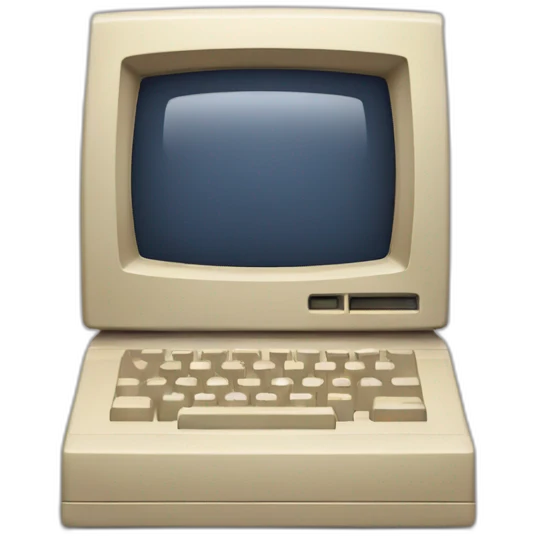 vintage macintosh emoji