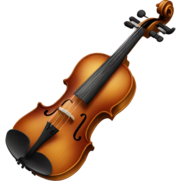violin with bow remove face emoji