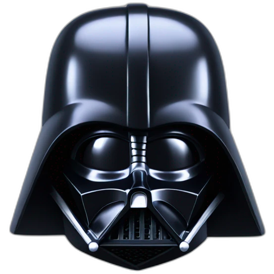 Darth Vader helmet emoji