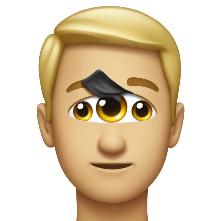press on eye emoji