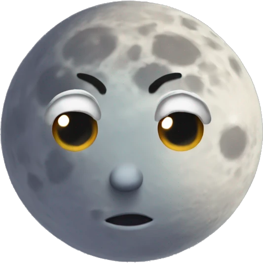 Moon emoji