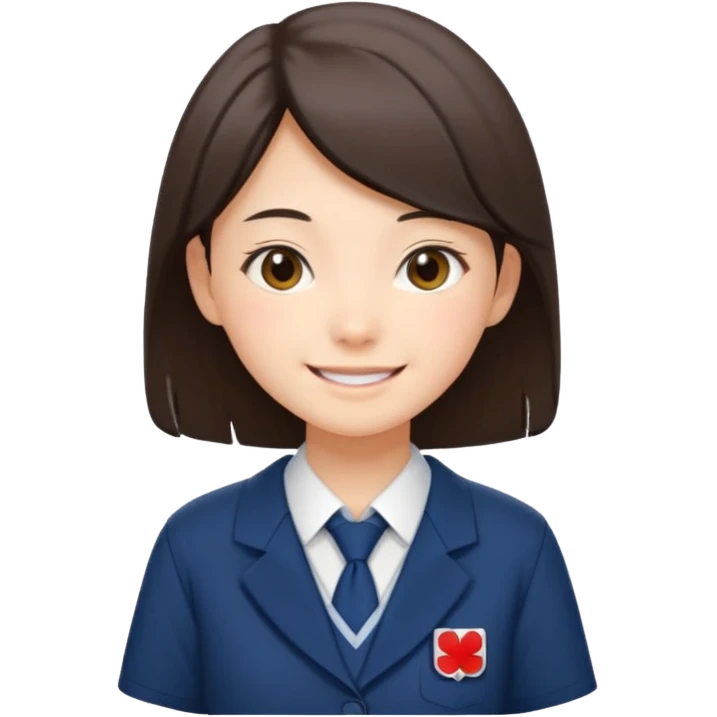 japanese student girl emoji