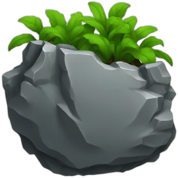 steel slag, breath, green plant emoji