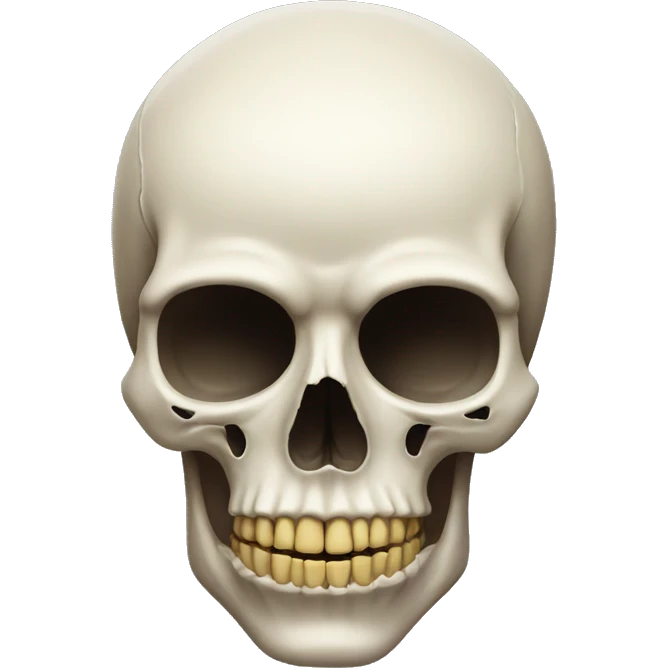 Skull with lips  emoji