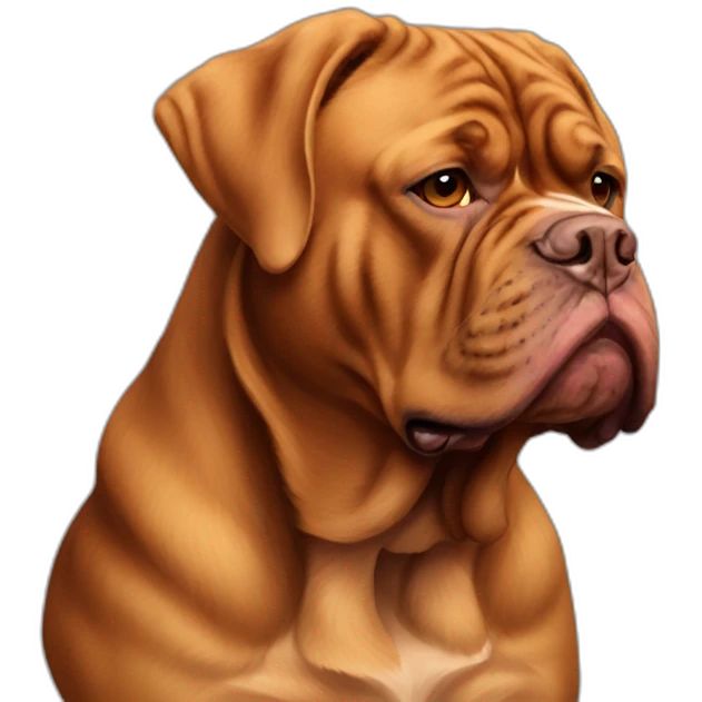 dogue de bordeaux emoji