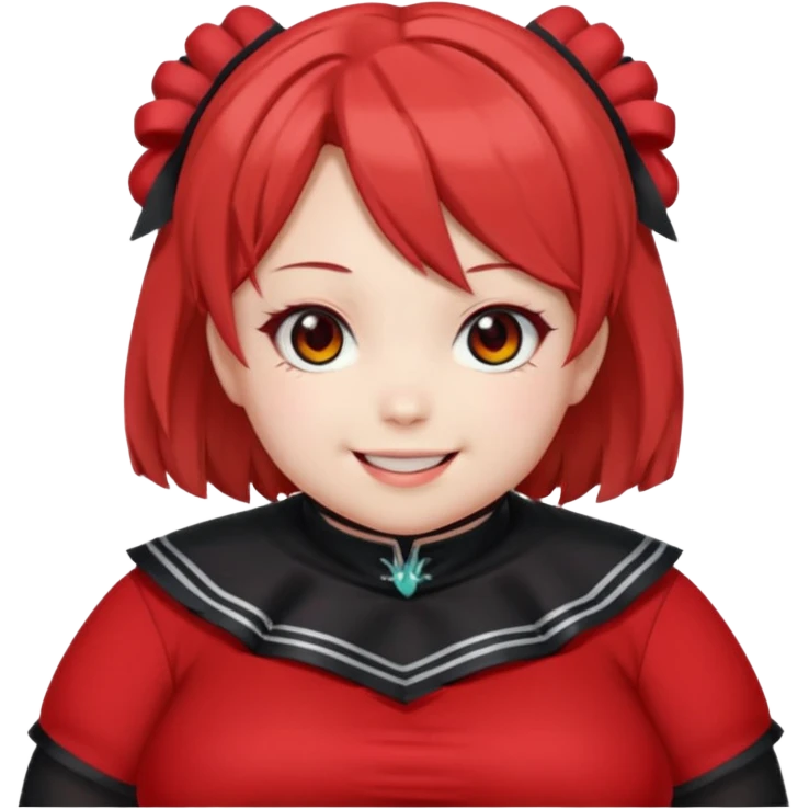 fat kasane teto from vocaloid OBESE emoji
