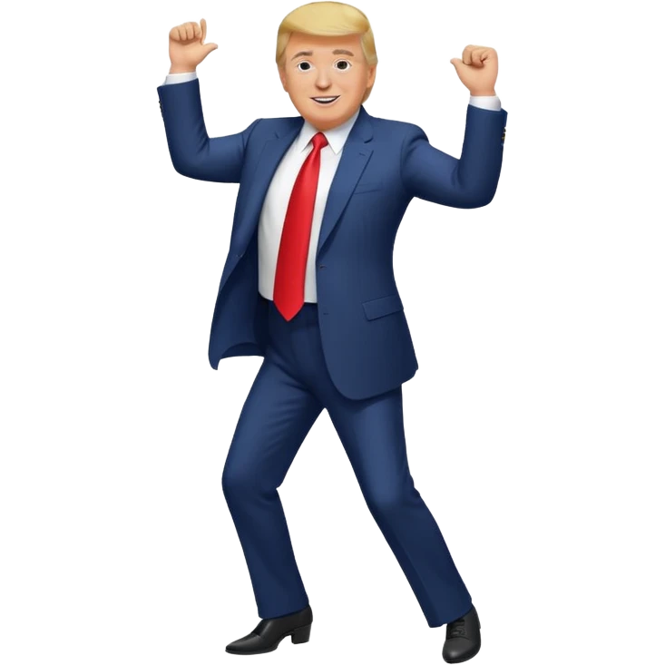 Donald Trump bailando  emoji