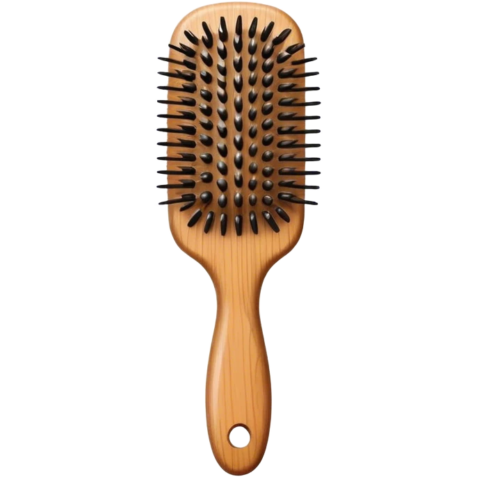 hair brush emoji