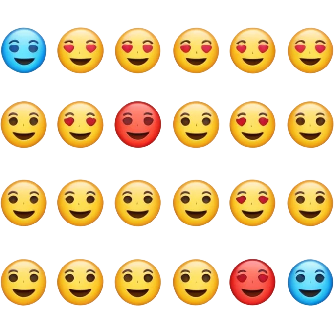 Crea emojis como está imágen  emoji