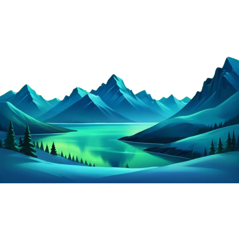 Northern lights emoji
