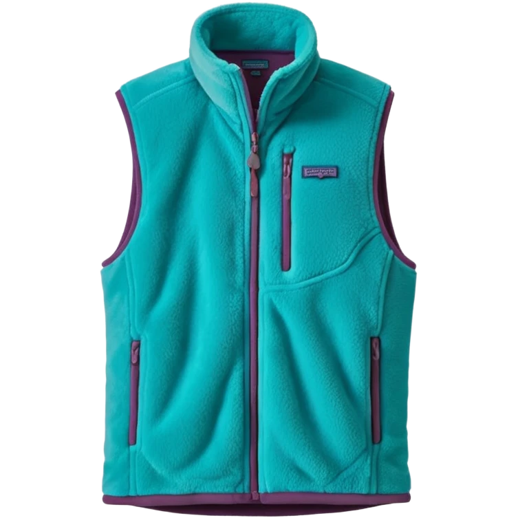 Patagonia fleece vest emoji