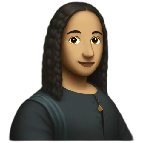 La Joconde painting emoji