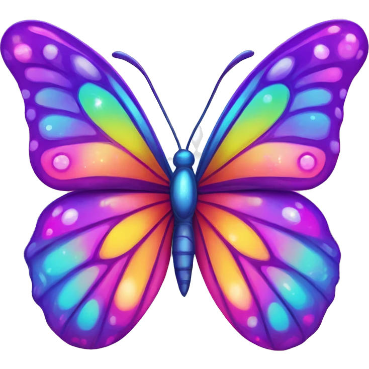 Lisa frank butterfly  emoji