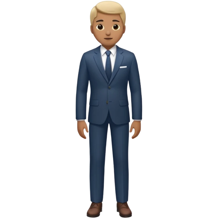 Whole man  with whole body emoji