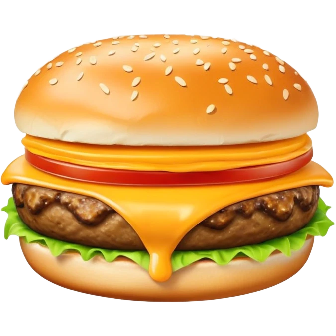ricotta cheeseburger  emoji
