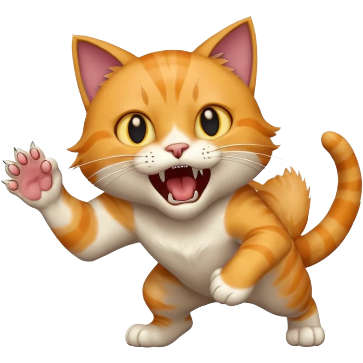 cat attack emoji