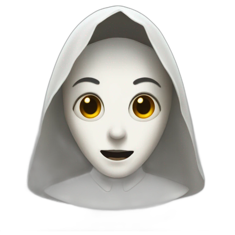 Ghost from the Nun emoji