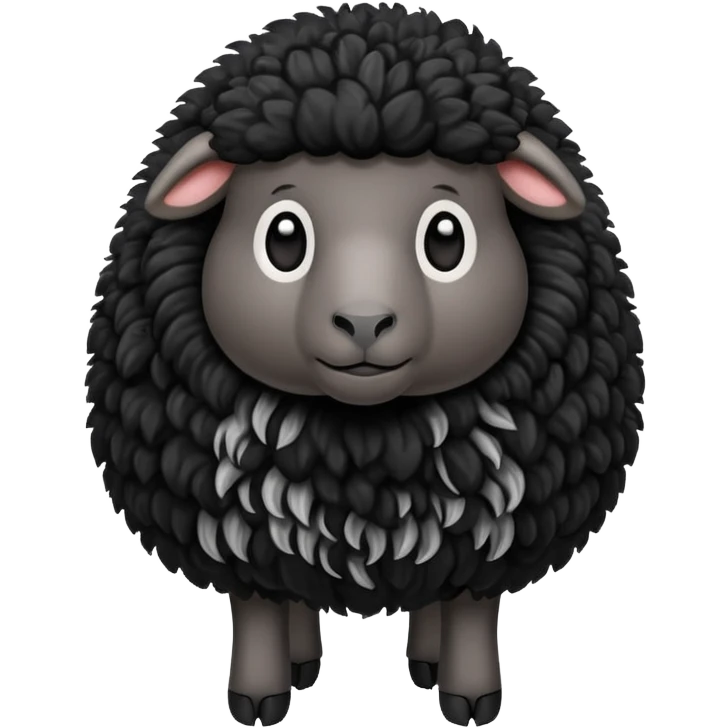 Oveja negra  emoji