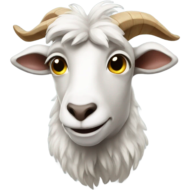 Einstein goat  emoji