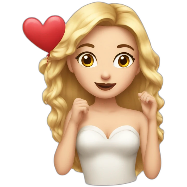 Un bisou emoji
