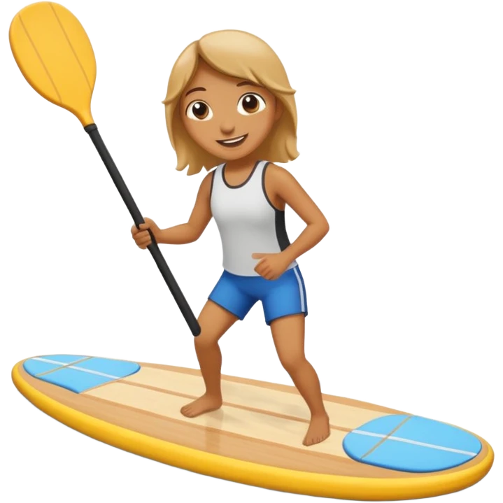 Persona bajo el sol jugando padel  emoji