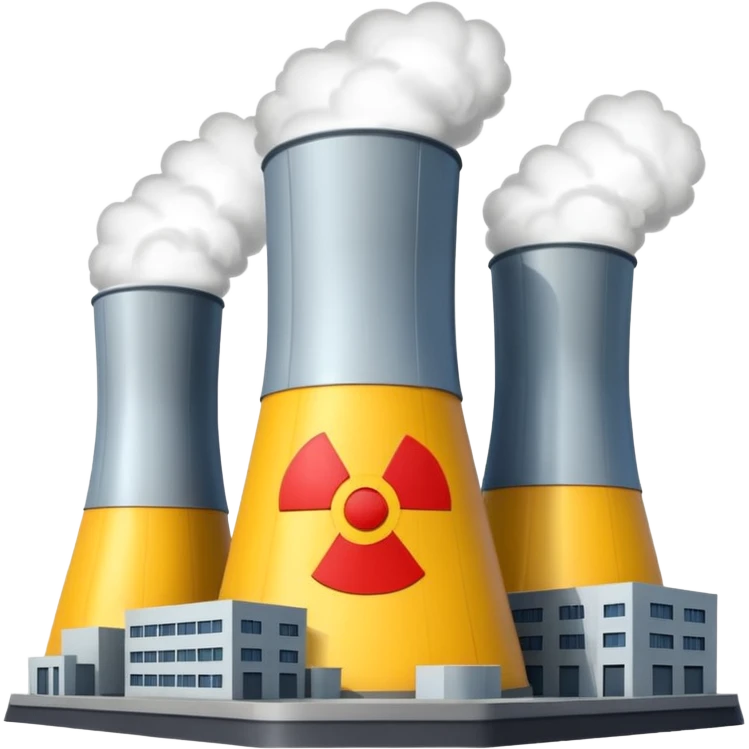 Nuclear power plants emoji