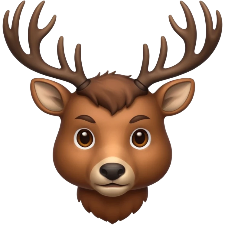 deer full  emoji
