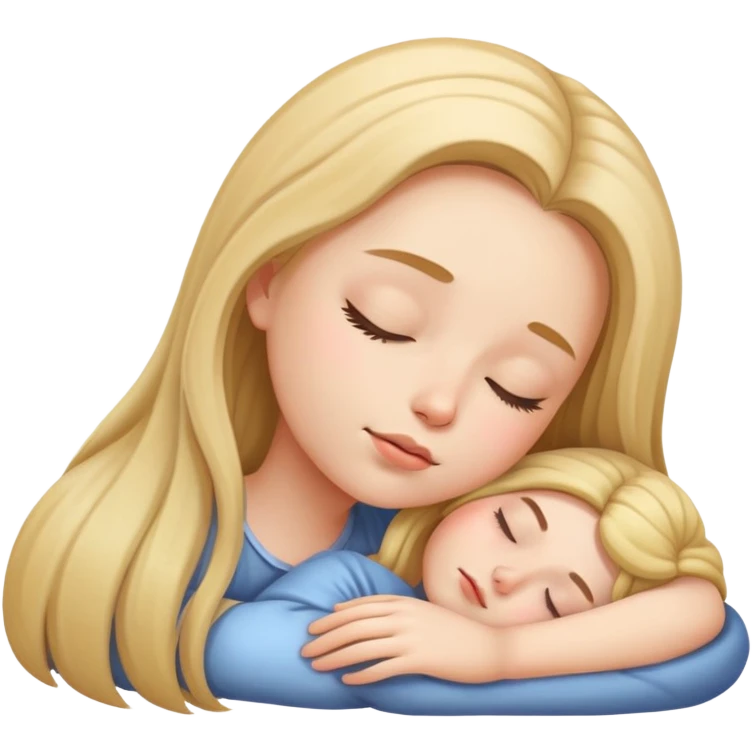 Girl sleeping emoji