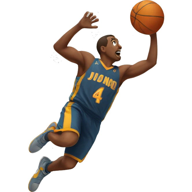 Air ball jump shot emoji