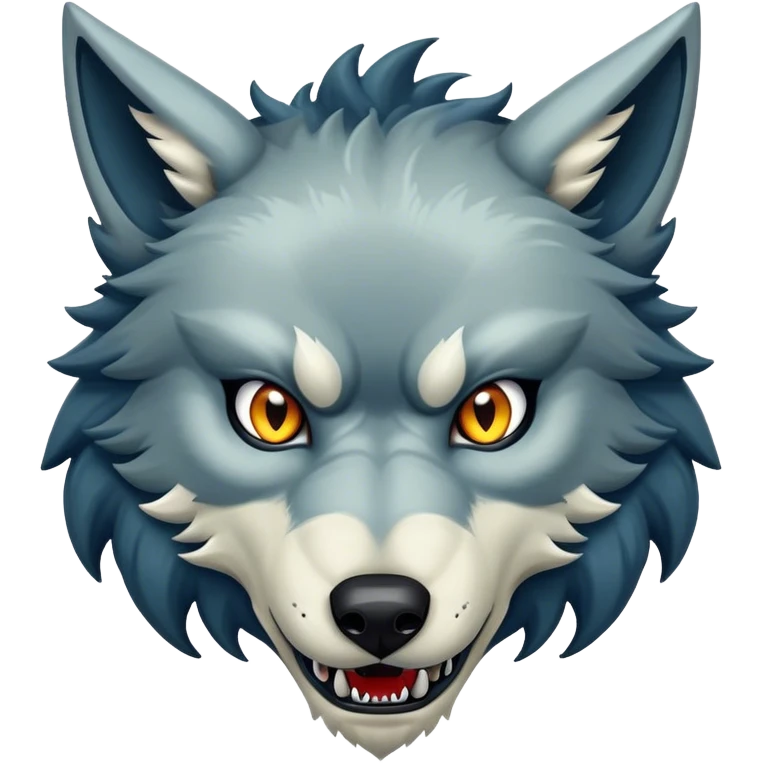 Fenrir wolf monstrous emoji