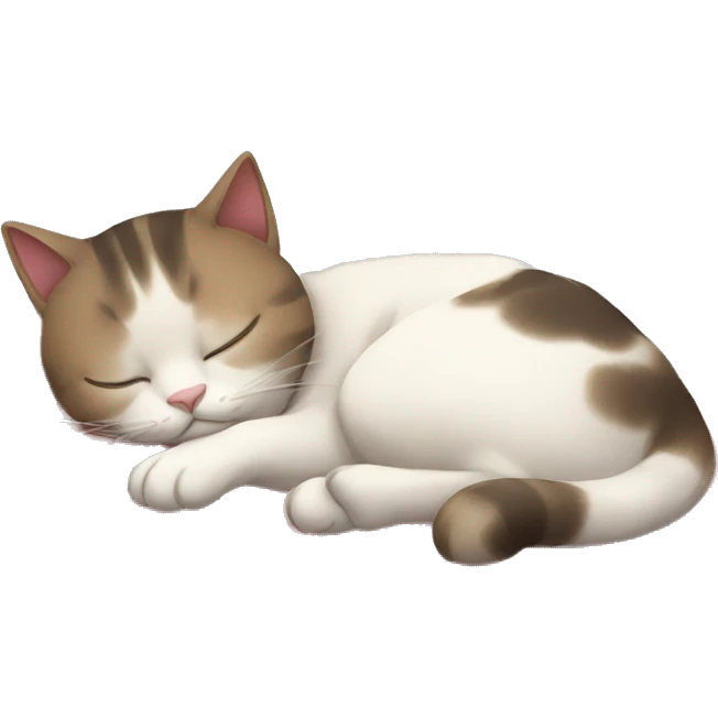 Cat sleep emoji