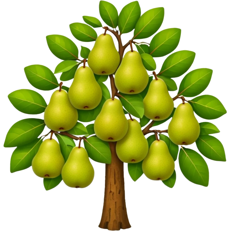 Pear Tree emoji