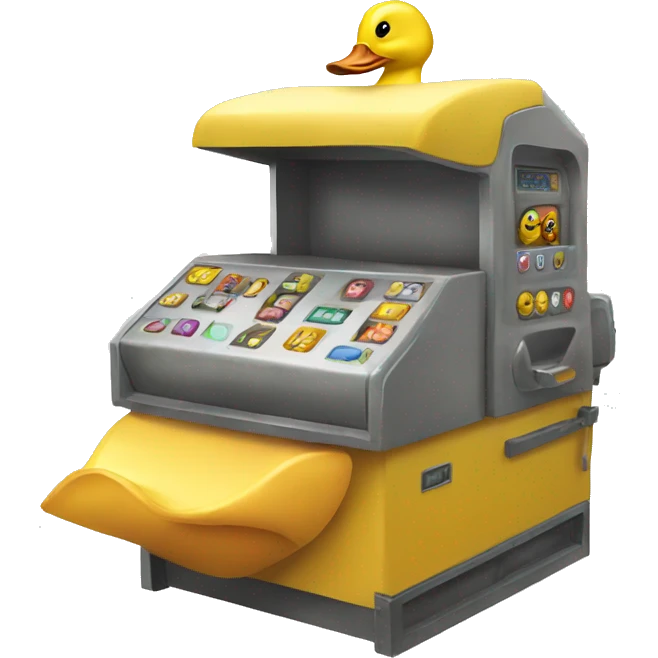 duck machine emoji