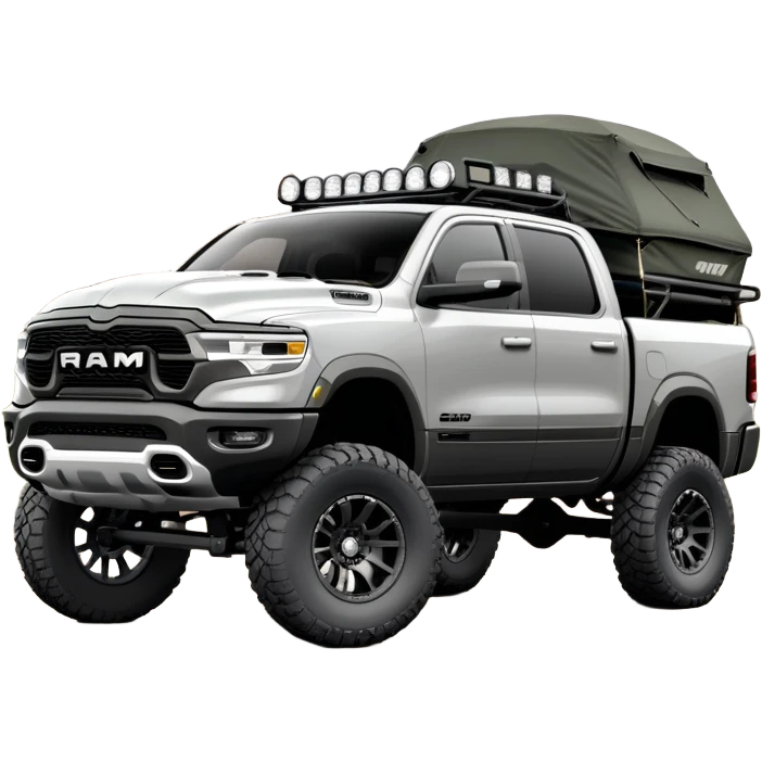 2021 ram 1500 with overland kit emoji