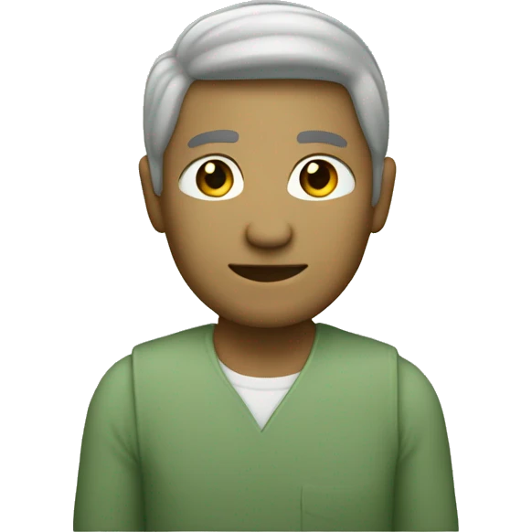 Sage green iPhone  emoji