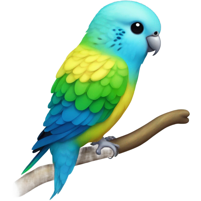 adorable budgie emoji
